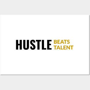 Hustle Beats Talent Posters and Art